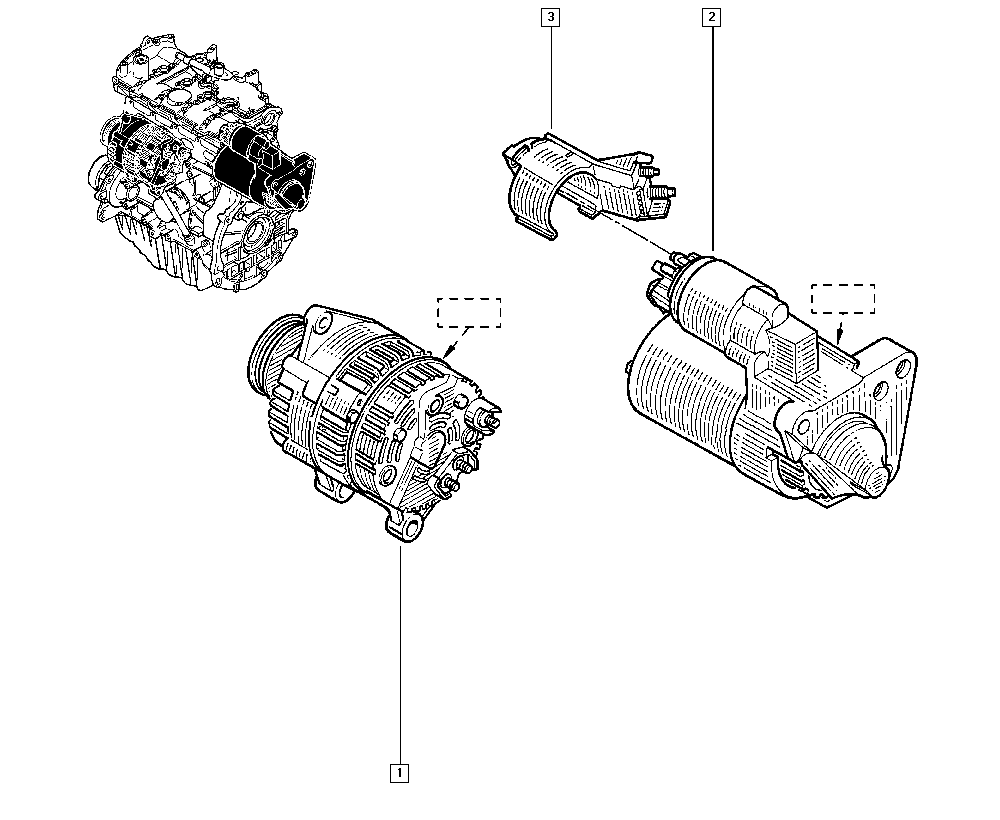 Alternator - Electromotor