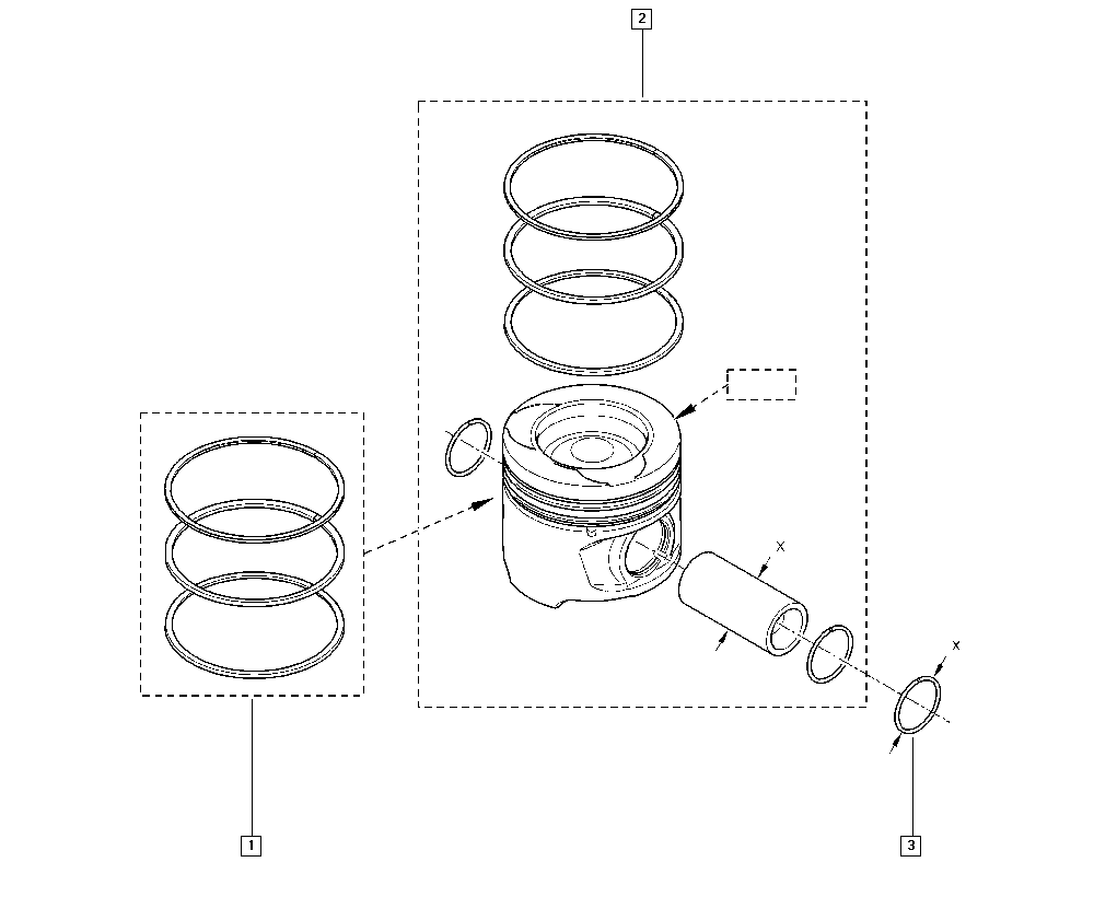 Piston motor IC