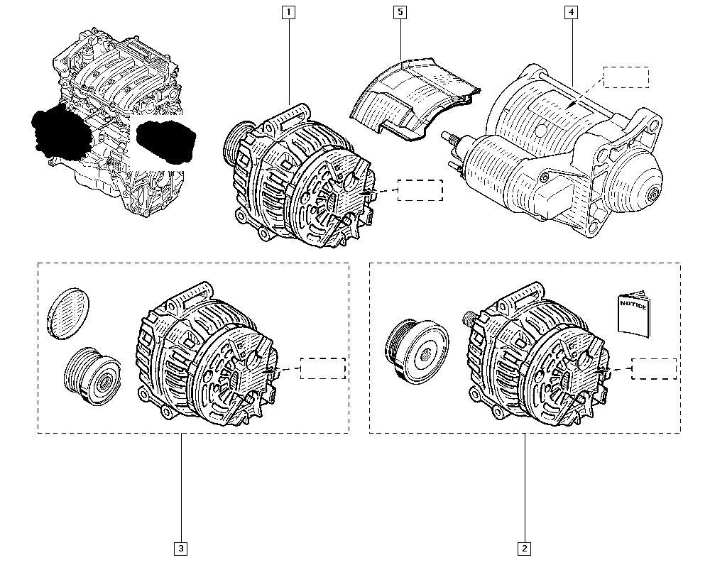 Alternator - Electromotor