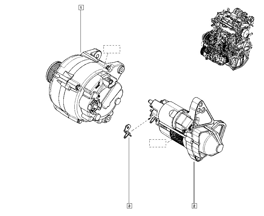 Alternator - Electromotor