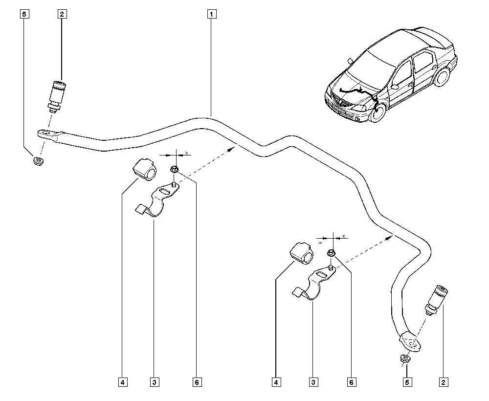Stabilizator, componente