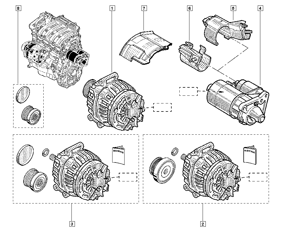 Alternator - Electromotor